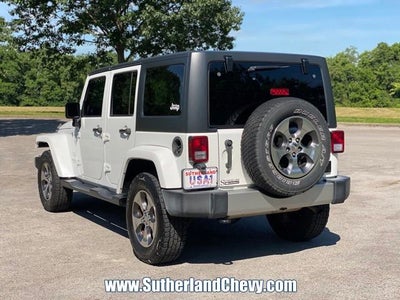 2016 Jeep Wrangler Unlimited Sahara