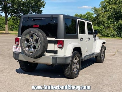 2016 Jeep Wrangler Unlimited Sahara
