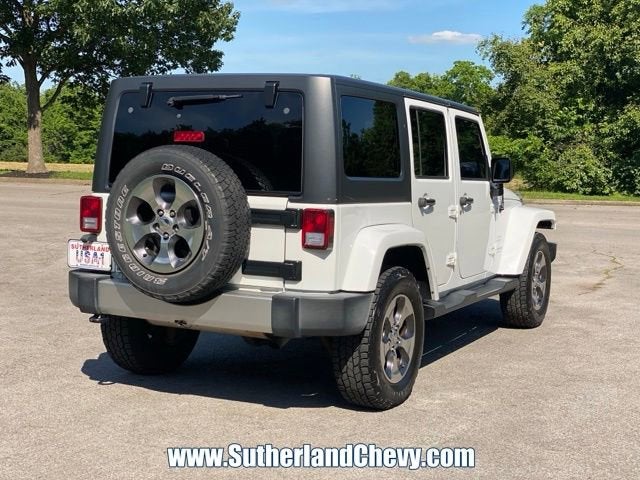 2016 Jeep Wrangler Unlimited Sahara