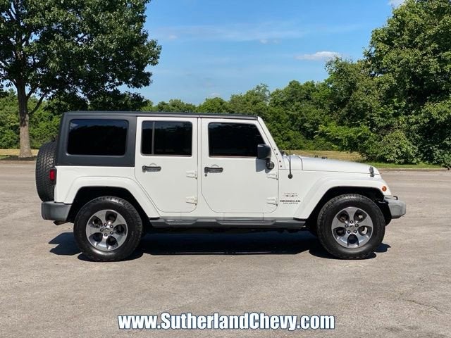2016 Jeep Wrangler Unlimited Sahara