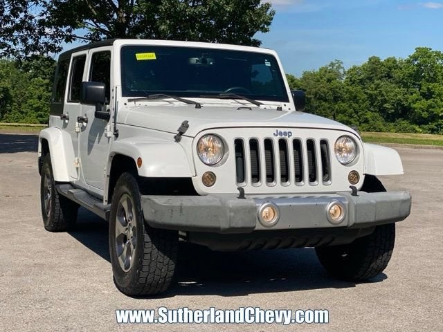2016 Jeep Wrangler Unlimited Sahara
