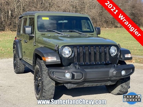2021 Jeep Wrangler Unlimited Willys