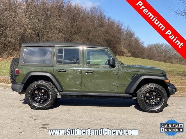 2021 Jeep Wrangler Unlimited Willys