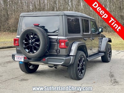 2022 Jeep Wrangler 4xe Unlimited Sahara