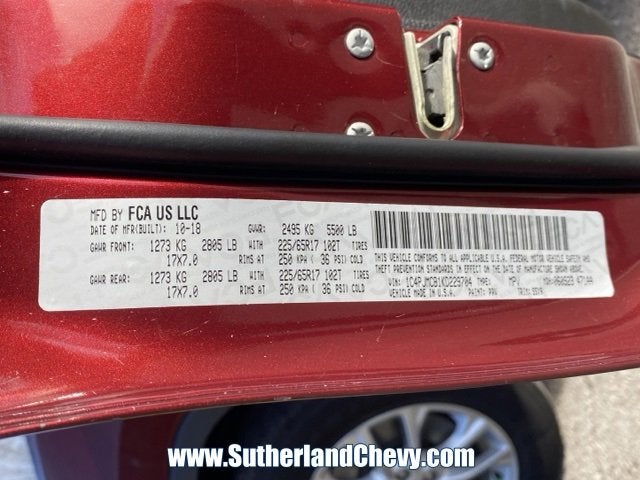 2019 Jeep Cherokee Latitude