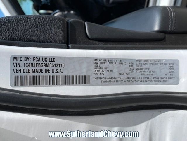 2021 Jeep Grand Cherokee Limited