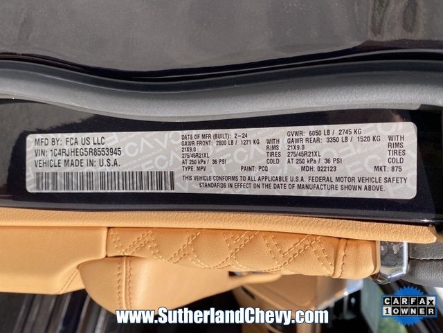 2024 Jeep Grand Cherokee Summit Reserve