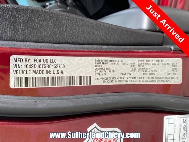 2024 Dodge Durango R/T Plus