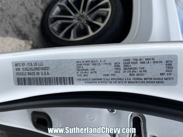 2022 Jeep Grand Wagoneer Series III