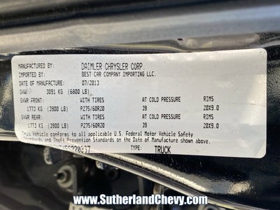 2014 RAM 1500 Laramie