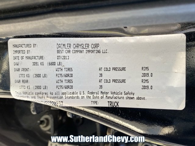 2014 RAM 1500 Laramie