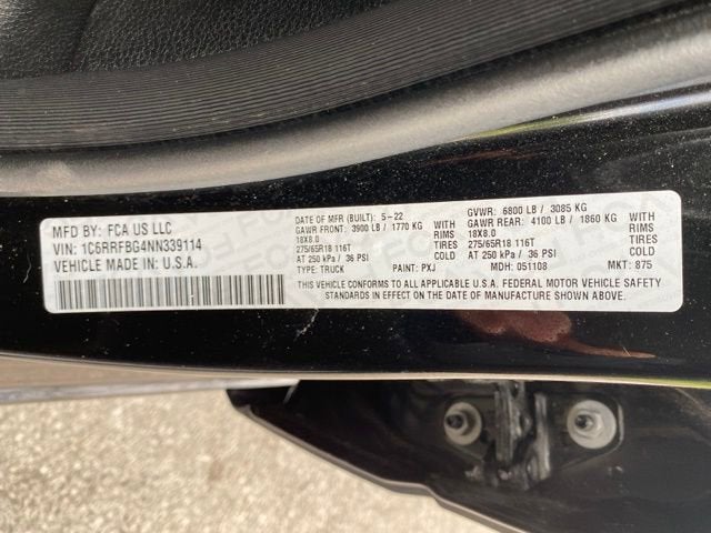 2022 RAM 1500 Big Horn