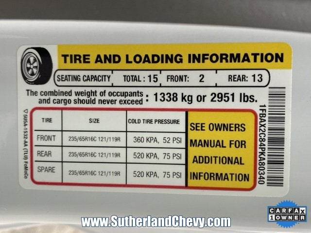 2023 Ford Transit Passenger Wagon XL