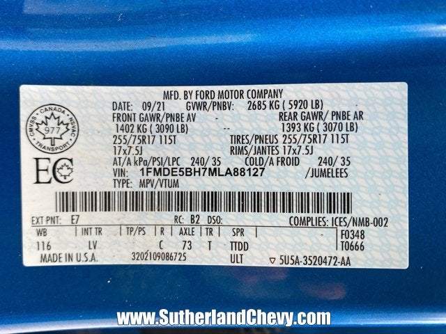 2021 Ford Bronco Base