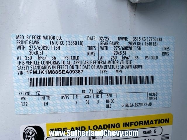 2025 Ford Expedition Max Platinum