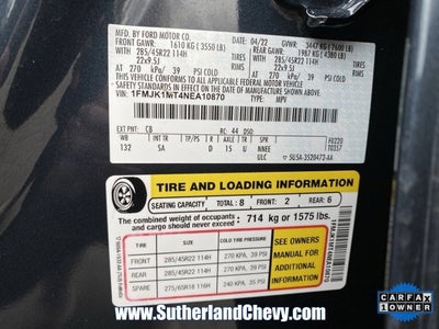 2022 Ford Expedition Max Platinum