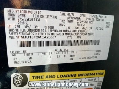 2021 Ford Expedition XLT