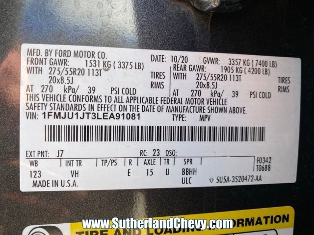 2020 Ford Expedition XLT