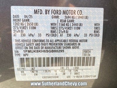 2025 Ford Explorer ST-Line