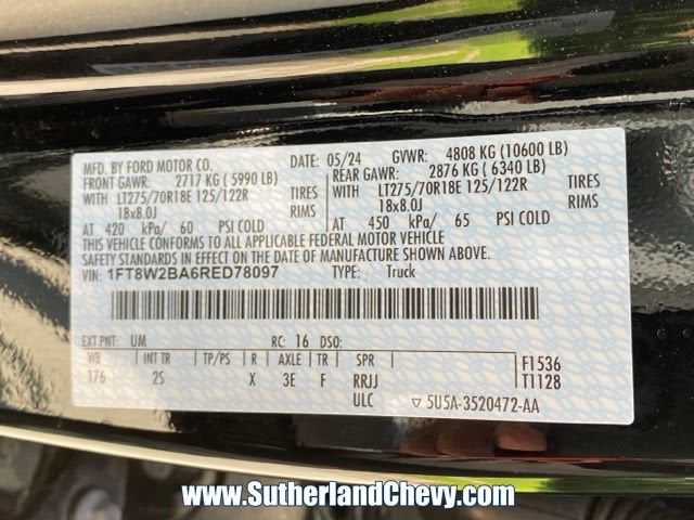 2024 Ford Super Duty F-250 SRW XL