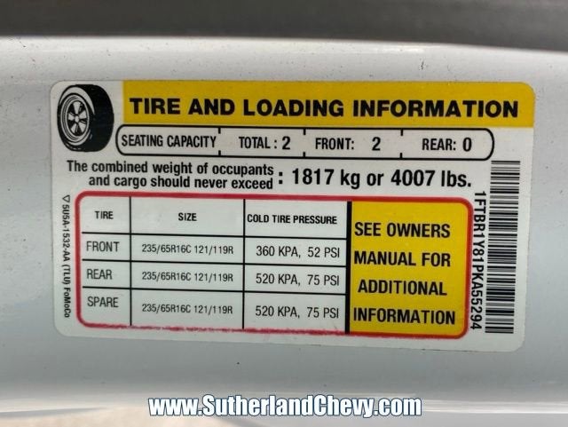 2023 Ford Transit Cargo Van T250