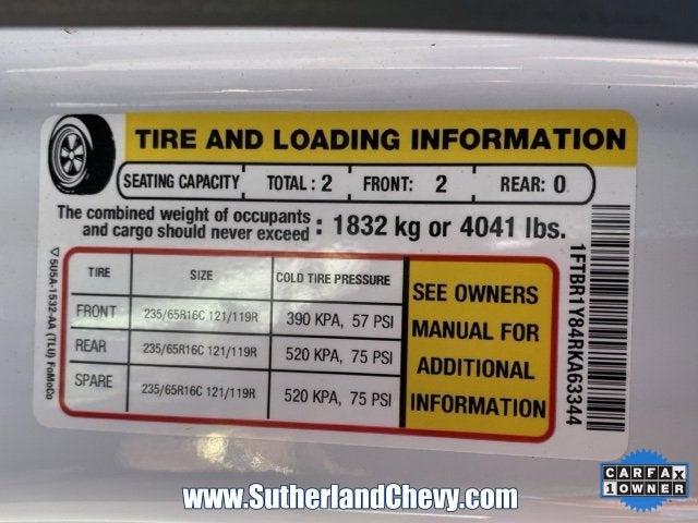 2024 Ford Transit Cargo Van T250