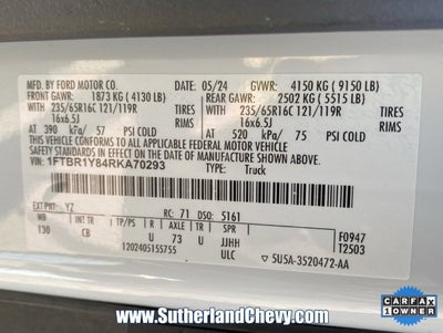 2024 Ford Transit Cargo Van T250