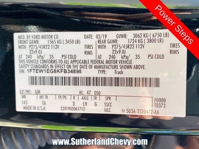 2019 Ford F-150 Limited