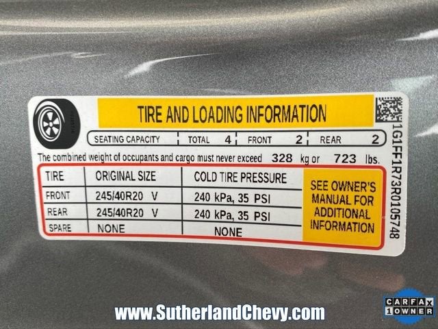 2024 Chevrolet Camaro LT1