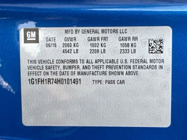 2017 Chevrolet Camaro 2SS