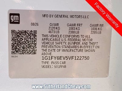 2027 Chevrolet Bolt LT