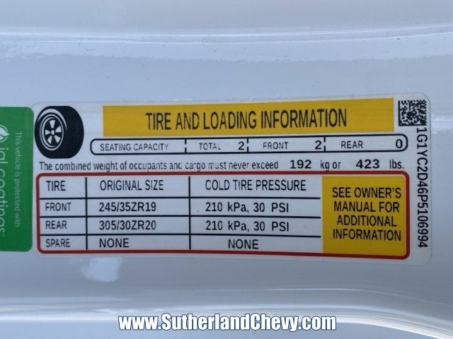 2023 Chevrolet Corvette Stingray 3LT