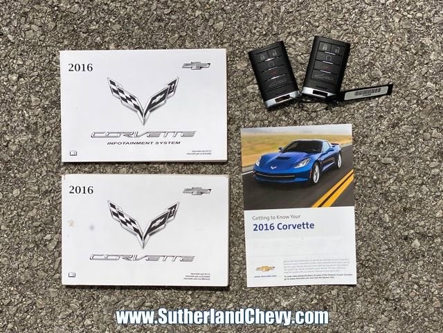 2016 Chevrolet Corvette Stingray Z51 3LT