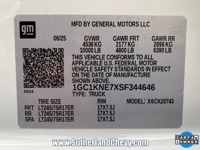 2025 Chevrolet Silverado 2500 HD LT