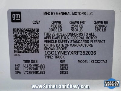 2024 Chevrolet Silverado 2500 HD LT