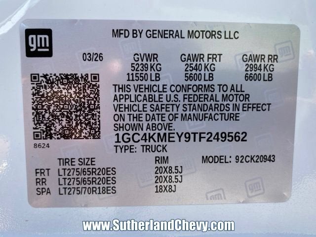 2026 Chevrolet Silverado 2500 HD Custom