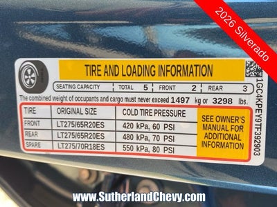 2026 Chevrolet Silverado 2500 HD LTZ