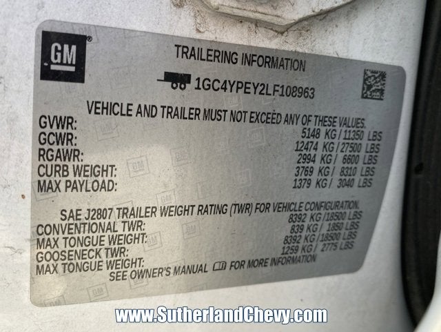 2020 Chevrolet Silverado 2500 HD LTZ