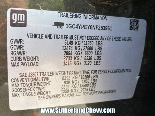 2022 Chevrolet Silverado 2500 HD LTZ