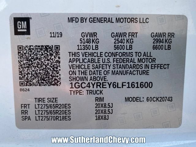 2020 Chevrolet Silverado 2500 HD High Country