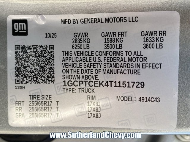 2026 Chevrolet Colorado LT