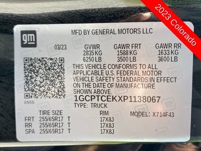 2023 Chevrolet Colorado LT