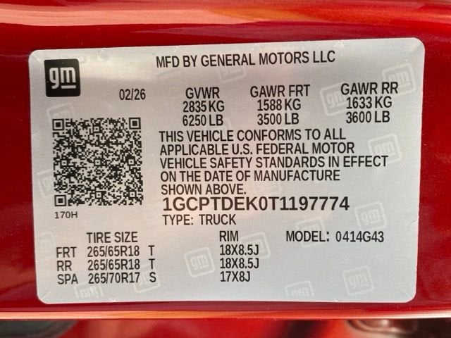 2026 Chevrolet Colorado Z71