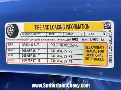 2026 Chevrolet Colorado Trail Boss