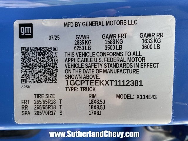 2026 Chevrolet Colorado Trail Boss