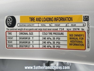 2026 Chevrolet Colorado Trail Boss