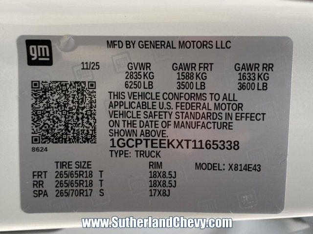 2026 Chevrolet Colorado Trail Boss