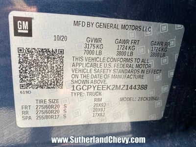 2021 Chevrolet Silverado 1500 RST