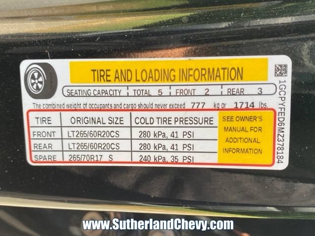 2021 Chevrolet Silverado 1500 LT Trail Boss