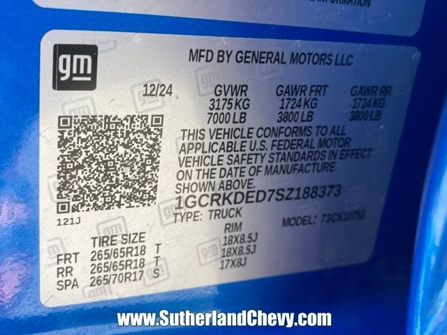 2025 Chevrolet Silverado 1500 LT